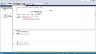 Extracting parts of strings LEFT RIGHT SUBSTRING LEN and DATALENGTH