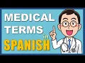 Spanish Medical Terms Terminos Medicos