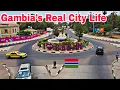 Gambia City Tour | Exploring Kairaba Avenue, Jeshwang \u0026 Denton Bridge Full Banjul City Drive Africa