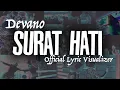 Download Lagu Devano - Surat Hati ( Lyric Visualizer )