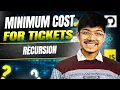 983 Minimum Cost For Tickets Recursion - DP