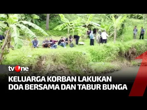 Satu Tahun Tragedi Susur Sungai Ciamis, Keluarga Korban Doa Bersama dan Tabur Bunga