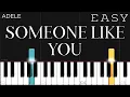 Download Lagu Adele - Someone Like You | EASY Piano Tutorial