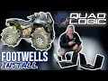 Quad Logic Footwells Install On A Gen 2 Can-Am Renegade XMR Full Detailed Instructional