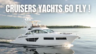 2023 Cruisers Yachts Cantius 60 Fly Tour | Boating Journey