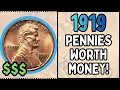 HOW MUCH 1919 Lincoln Cent Value - P D and S Mint Marks