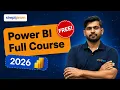 Power BI Full Course 2026 FREE Power BI Tutorial For Beginners Power BI Training Simplilearn
