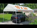 Harbor Freight 109 car canopy howididit