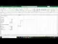 sensitivity analysis Microsoft excel