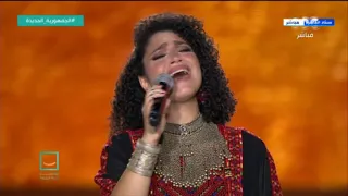 في حضور الرئيس السيسي نسمة محجوب تبدع في أداء أغنية يا محروسة  في حضور الرئيس السيسي نسمة محجوب تبدع في أداء أغنية يا محروسة