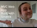 Demo of C Web App Built with Sinatra ActiveRecord