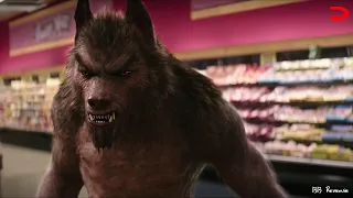 WereWolf Attack scene in Reverse - Goosebumps 2015