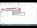 Creating a Two Variable Data Table