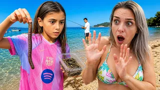 😱 MAMI are FOBIE de RÂME?! Am mers la PESCUIT în Thassos 🇬🇷