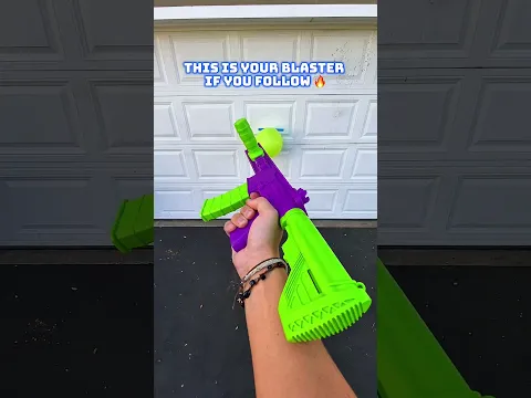 Let us know which blaster you are taking!