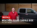 How To Install Weather Guard Crossover Boxes