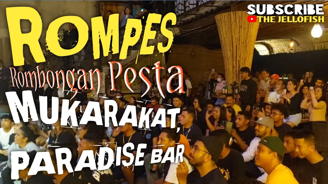 MukaRakat - Rompes (Rombongan Pesta)π₯π₯ Konser Satu Nafas, Paradise Bar Labuan Bajo. MukaRakat - Rompes (Rombongan Pesta)π₯π₯ Konser Satu Nafas, Paradise Bar Labuan Bajo.
