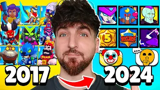 6 AÑOS DE BRAWL STARS !!! TODOS LOS PINS, SKINS, COLABORACIONES Y MAS...