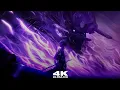 Sasuke Uchiha And Susano 4K Purple Glow Aura Live Wallpaper Screensaver