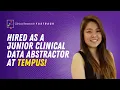 Stephanie was hired as a Junior Data Abstractor at Tempus
