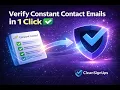 Constant Contact Email Verification Tutorial CleanSignups