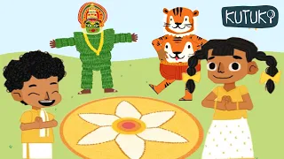 onam story 2026 onam cartoon for kids pookalam onam dance onam sadhya