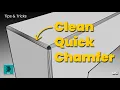 Cleaner Edges in 3ds Max with the Chamfer Modifier