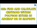 GIS find and Calculate centroid within polygon either in ArcMap or in MapInfo 4 Solutions
