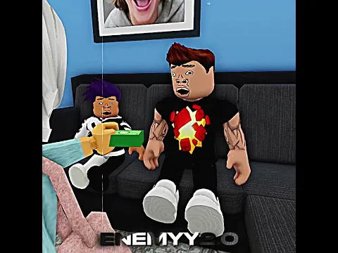 When Grandma Visits The House 💀🔥... #roblox #trend #edits