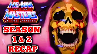 entire recap of masters of the universe revelation season 1 and 2 watch this before season 3