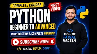 Python Complete Course for Beginners to Advanced Introduction Complete Roadmap 2026