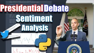 Presidential Debate Twitter Sentiment Analysis using Python and NLTK