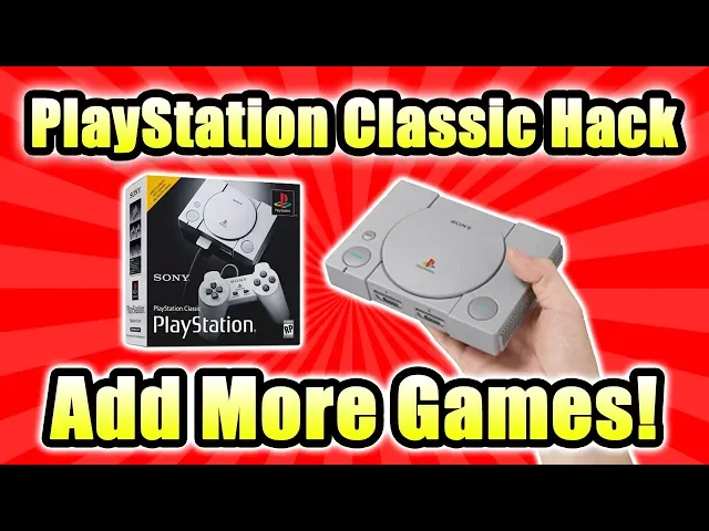 Add More Games Playstation Classic! How To Hack Run Games From USB