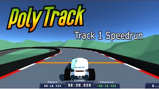 PolyTrack Track 1 shortcut Speedrun