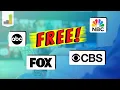 How to Stream ABC CBS FOX NBC Without Cable Get Local Networks