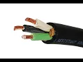 SOOW 16 AWG 3 Conductor Portable Power Cord 600V
