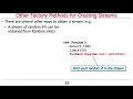 Java Streams Other Factory Methods