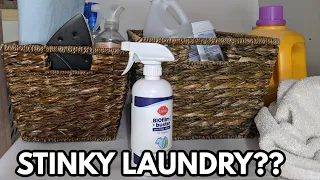 Smelly Clothes Even After Washing Lume BIOFILM BUSTER Laundry Spray TEST