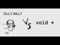 Silly Billy dereferences a Null Pointer