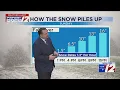 WPRI 12 Weather Forecast for 26 Heavy snow this afternoon and evening