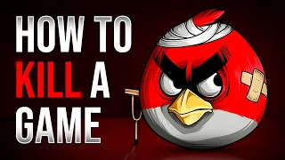 the slow painful greedy death of angry birds