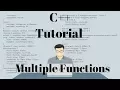 C Tutorial - Multiple functions Tutorial 8