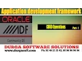 Application development framework ADF CRUD Operations Part - 1