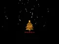 Gold christmas tree Animated