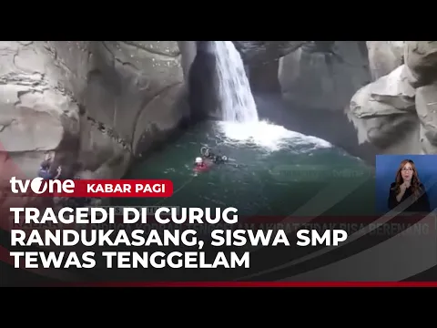 Siswa SMP Ditemukan Tewas di Wisata Air Terjun