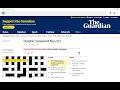 Guardian Quiptic Crossword No 1 272