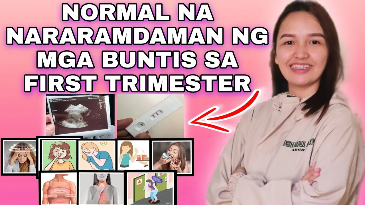 NORMAL NA NARARAMDAMAN NG BUNTIS SA FIRST TRIMESTER AT MGA DAPAT GAWIN(FIRST,SECOND,THIRD MONTH)