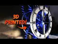 3D Printing and Building a Fully Mechanical Clock