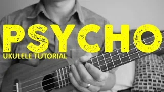 Download Post Malone - Psycho ft. Ty Dolla $ign (EASY Ukulele Tutorial) - Chords - How To Play MP3