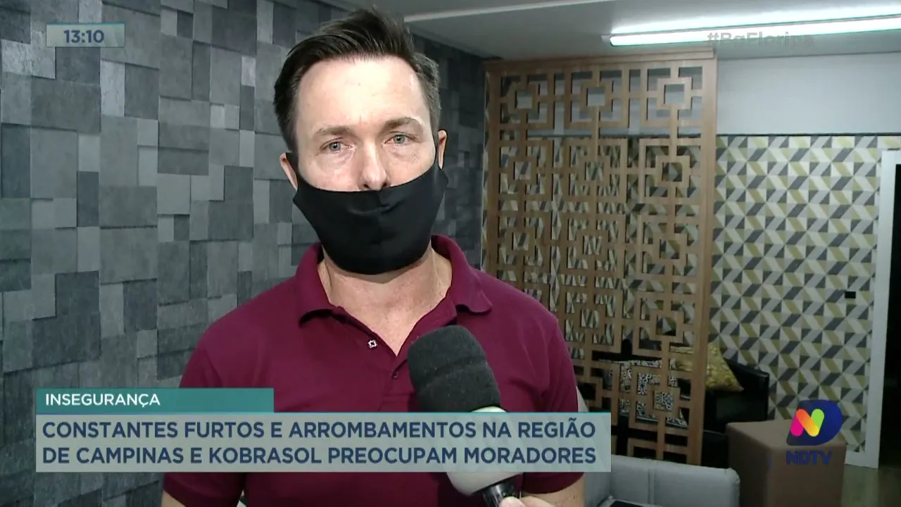 Constantes furtos e arrombamentos na região de Campinas e Kobrasol preocupa moradores